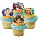 Jake and the Neverland Pirates Cupcake Decorating Rings
